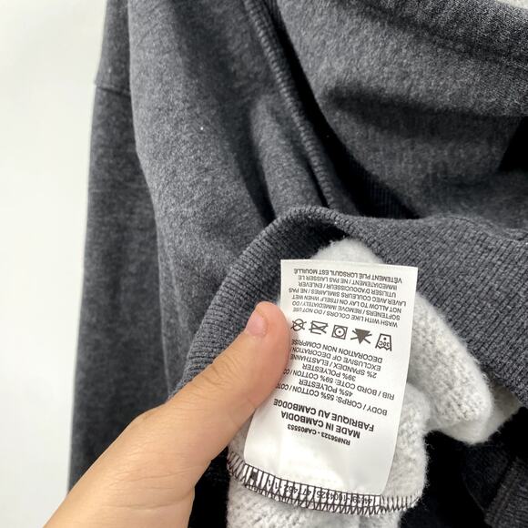 Nike Dark gray Cropped Boxy Hoodie - Picture 5 of 5